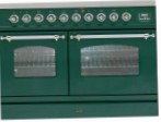 ILVE PDN-1006-MP Green Tűzhely, típusú kemence: elektromos, típusú főzőlap: gáz