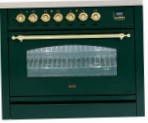 ILVE PN-90-MP Green Stufa di Cucina, tipo di forno: elettrico, tipo di piano cottura: gas