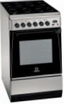 Indesit KN 3C55 (X) Кухонна плита, тип духової шафи: електрична, тип вручений панелі: електрична