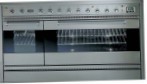 ILVE P-1207-VG Stainless-Steel Кухонная плита, тип духового шкафа: газовая, тип варочной панели: газовая