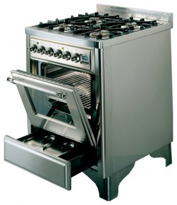 características Estufa de la cocina ILVE M-70-MP Stainless-Steel Foto