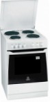Indesit KN 6E11A (W) Fornuis, type oven: elektrisch, type kookplaat: elektrisch