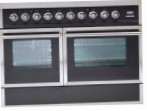 ILVE QDC-100BW-MP Matt Кухонная плита, тип духового шкафа: электрическая, тип варочной панели: комбинированная