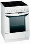 Indesit K 6C10 (W) Kuchnia Kuchenka, Typ pieca: elektryczny, rodzaj płyty kuchennej: elektryczny