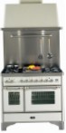 ILVE MD-100F-MP Antique white Kitchen Stove, type of oven: electric, type of hob: gas
