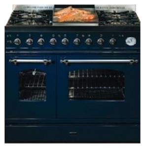 Characteristics Kitchen Stove ILVE PD-90FN-MP Blue Photo