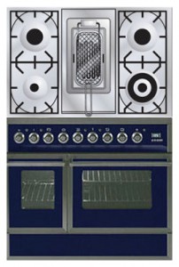 Характеристики Кухонна плита ILVE QDC-90RW-MP Blue фото
