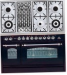 ILVE PN-120B-MP Matt Virtuvės viryklė, tipo orkaitės: elektros, tipo kaitlentės: kartu