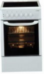 BEKO CS 58001 Кухонна плита, тип духової шафи: електрична, тип вручений панелі: електрична