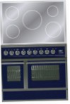 ILVE QDCI-90W-MP Blue Кухненската Печка, тип на фурна: електрически, вид котлони: електрически