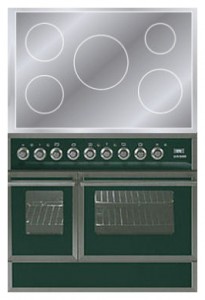 Характеристики Кухненската Печка ILVE QDCI-90W-MP Green снимка