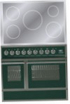 ILVE QDCI-90W-MP Green Σόμπα κουζίνα, τύπος φούρνου: ηλεκτρικός, είδος των εστιών: ηλεκτρικός