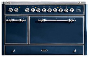 विशेषताएँ रसोई चूल्हा ILVE MC-120F-VG Blue तस्वीर