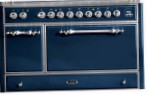 ILVE MC-120F-VG Blue Fornuis, type oven: gas, type kookplaat: gecombineerde