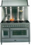 ILVE MT-1207-VG Red Σόμπα κουζίνα, τύπος φούρνου: αέριο, είδος των εστιών: αέριο