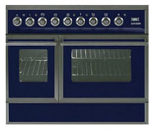 Characteristics Kitchen Stove ILVE QDC-90FW-MP Blue Photo