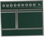 ILVE QDC-90F-MP Green Kuhinja Štednjak, vrsta peći: električni, vrsta ploče za kuhanje: kombinirana