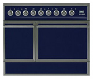 características Fogão de Cozinha ILVE QDC-90F-MP Blue Foto