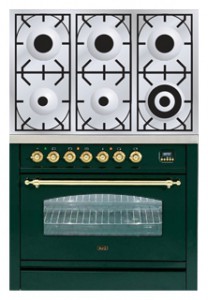 характеристики Кухонная плита ILVE PN-906-VG Green Фото