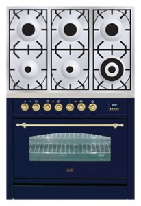 विशेषताएँ रसोई चूल्हा ILVE PN-906-VG Blue तस्वीर