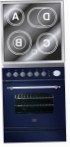 ILVE PE-60N-MP Blue Kitchen Stove, type of oven: electric, type of hob: electric