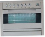 ILVE PF-90V-MP Stainless-Steel Kitchen Stove, type of oven: electric, type of hob: combined