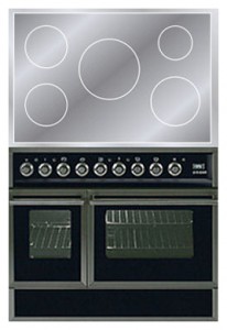 características Estufa de la cocina ILVE QDCI-90W-MP Matt Foto