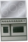 ILVE QDCI-90W-MP Antique white Stufa di Cucina, tipo di forno: elettrico, tipo di piano cottura: elettrico