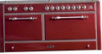 ILVE MC-150B-VG Red Virtuvės viryklė, tipo orkaitės: dujos, tipo kaitlentės: kartu