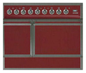 Characteristics Kitchen Stove ILVE QDC-90R-MP Red Photo