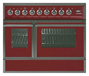 विशेषताएँ रसोई चूल्हा ILVE QDC-90FW-MP Red तस्वीर