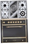 ILVE MC-90VD-VG Matt Dapur, jenis ketuhar: gas, jenis hob: digabungkan