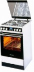 Kaiser HGE 50508 MKW Fogão de Cozinha, tipo de forno: elétrico, tipo de fogão: gás