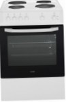 BEKO CSS 66000 GW Fornuis, type oven: elektrisch, type kookplaat: elektrisch