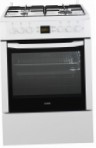 BEKO CSM 62320 DW Fornuis, type oven: elektrisch, type kookplaat: gas