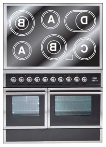характеристики Кухонная плита ILVE QDCE-100W-MW Matt Фото