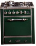 ILVE MC-70D-MP Green موقد المطبخ, نوع الفرن: كهربائي, نوع الموقد: غاز