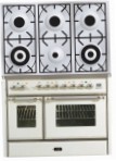 ILVE MD-1006D-MP Antique white Soba bucătărie, tipul de cuptor: electric, Tip de plită: gaz