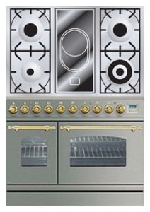 Characteristics Kitchen Stove ILVE PDN-90V-MP Stainless-Steel Photo