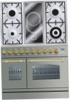 ILVE PDN-90V-MP Stainless-Steel เตาครัว, ประเภทเตาอบ: ไฟฟ้า, ประเภทเตา: รวมกัน