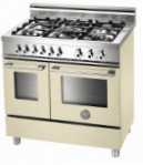 BERTAZZONI W90 5 GEV CR Кухонна плита, тип духової шафи: газова, тип вручений панелі: газова