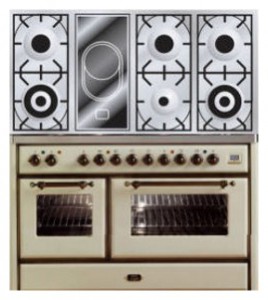 विशेषताएँ रसोई चूल्हा ILVE MS-120VD-MP Antique white तस्वीर