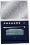 ILVE PNI-90-MP Blue Kitchen Stove, type of oven: electric, type of hob: electric