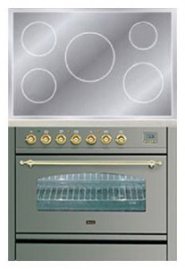 विशेषताएँ रसोई चूल्हा ILVE PNI-90-MP Stainless-Steel तस्वीर