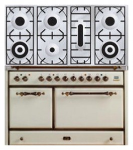 характеристики Кухонная плита ILVE MCS-1207D-MP Antique white Фото