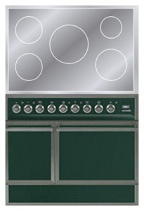 特点 厨房炉灶 ILVE QDCI-90-MP Green 照片