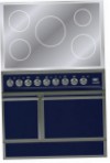 ILVE QDCI-90-MP Blue Fornuis, type oven: elektrisch, type kookplaat: elektrisch
