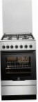 Electrolux EKK 52500 OX štedilnik, Vrsta pečice: električni, Vrsta kuhališča: plin