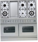 ILVE PDW-120F-VG Stainless-Steel Virtuvės viryklė, tipo orkaitės: dujos, tipo kaitlentės: dujos