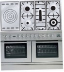 ILVE PDL-120S-VG Stainless-Steel Kitchen Stove, type of oven: gas, type of hob: gas